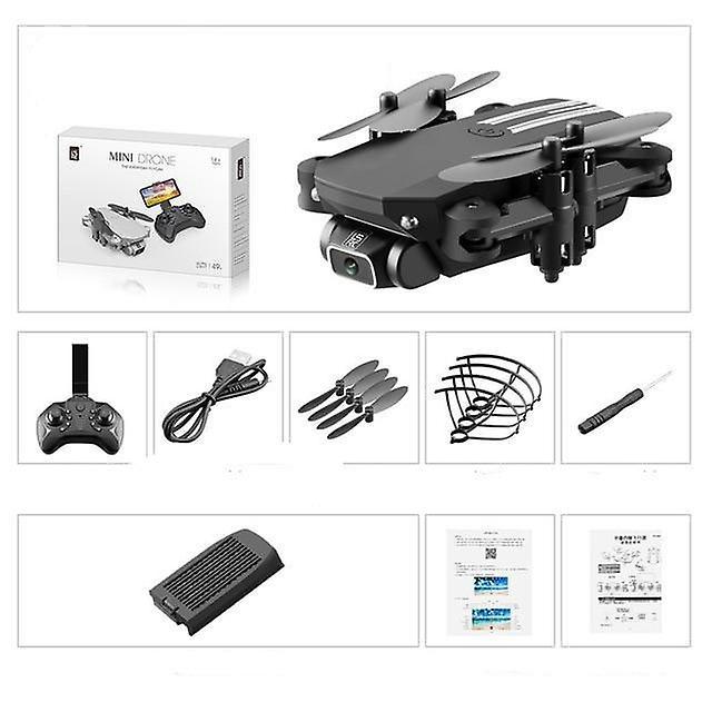 Slowmoose Ls Mini Drone - 4k Quadcopter Foldable 480P Black 1B Box