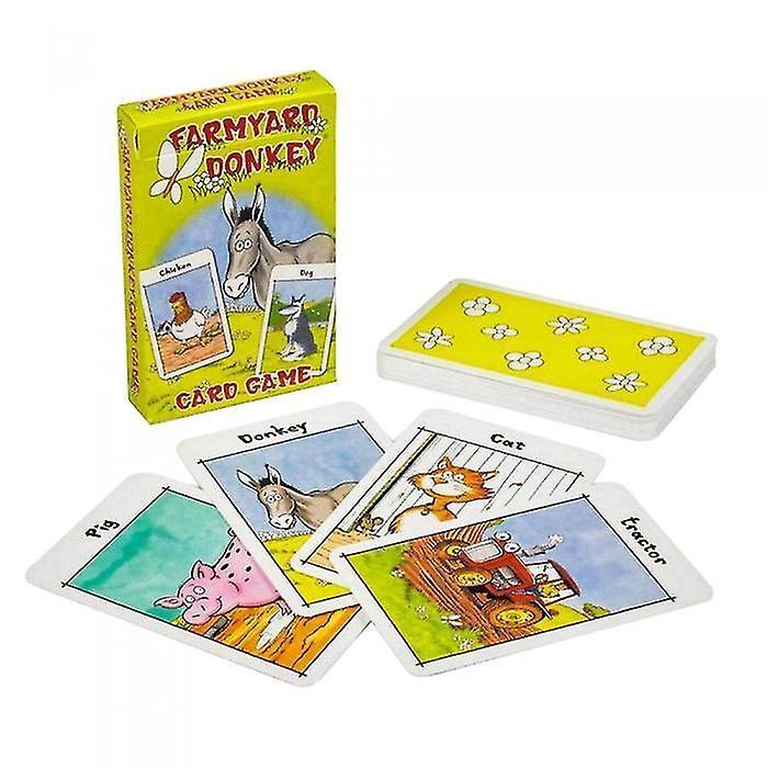 Cartamundi Farmyard Donkey Card Game Multicoloured One Size