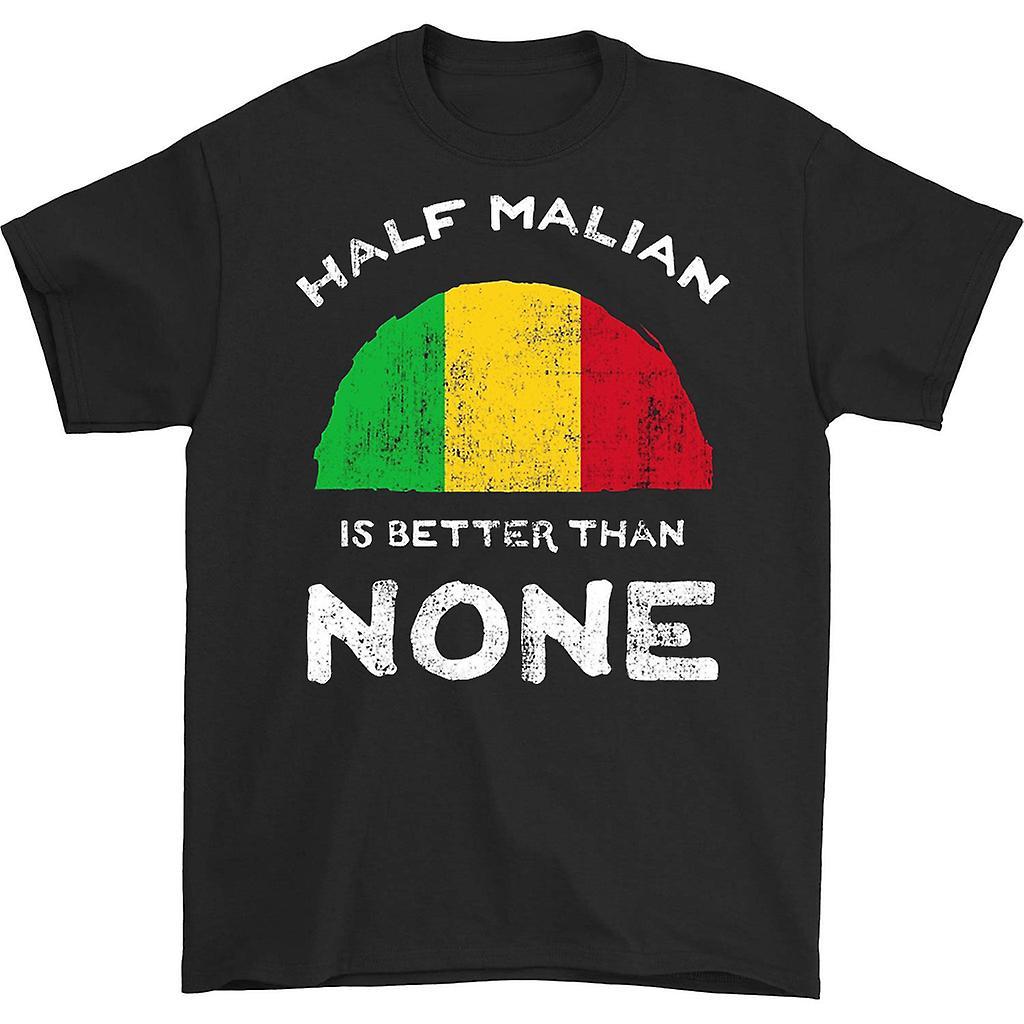 HISHARK Half malian is better than none t-shirt Black L