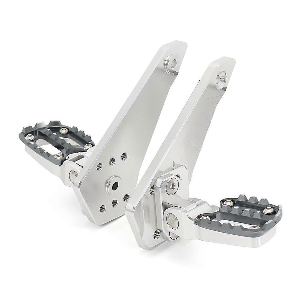 Redkid NEW For Honda X ADV XADV X-adv 750 XADV750 2021-UP Motorcycle Accessories Rear Pedal Folding Foot Pegs Stand Footrests Passenger Silver