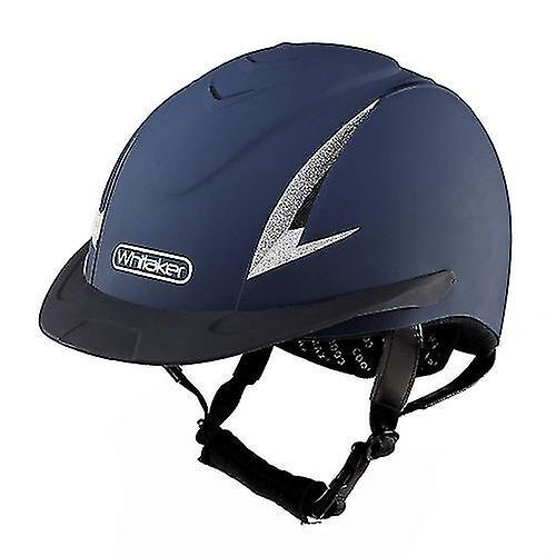 John Whitaker Whitaker NRG Helmet Black/Silver Large