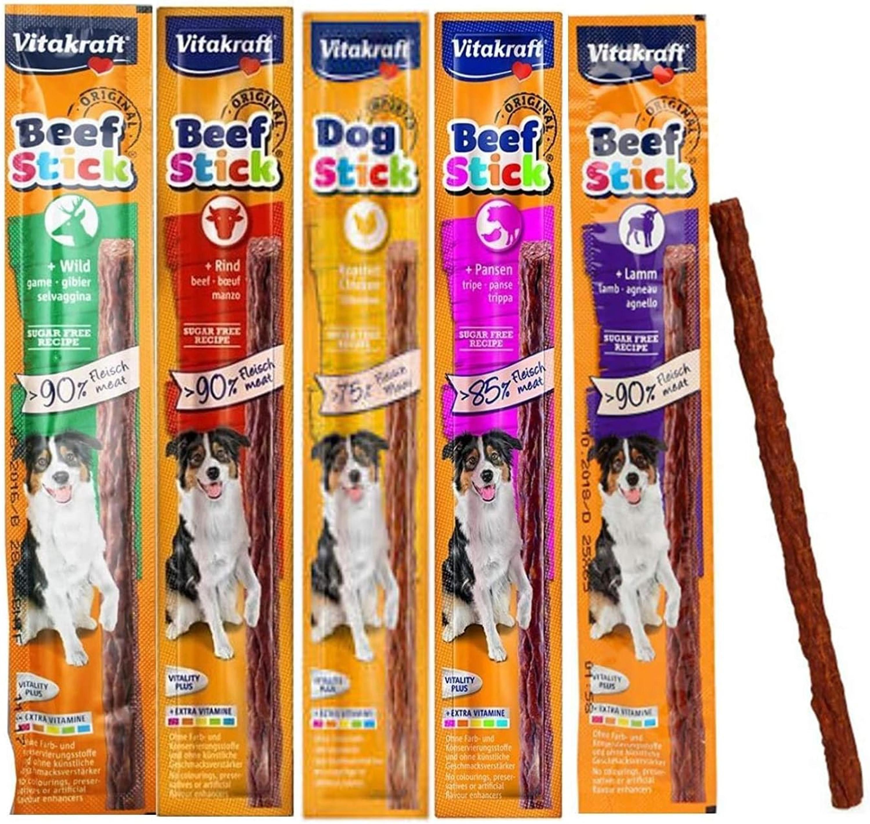 Vitakraft Beefstick Beef Dog Treat Case of 50