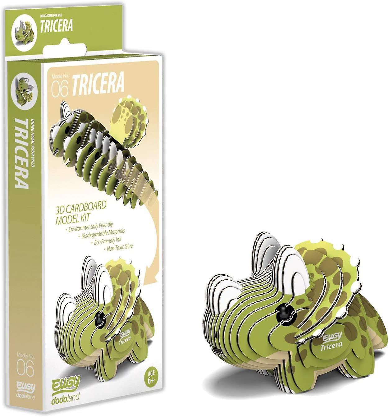 Tricera Dinosaur 3D Craft Kit