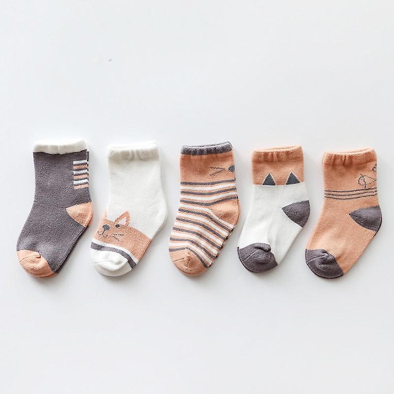 Slowmoose Winter/autumn Baby Cotton Socks 18M