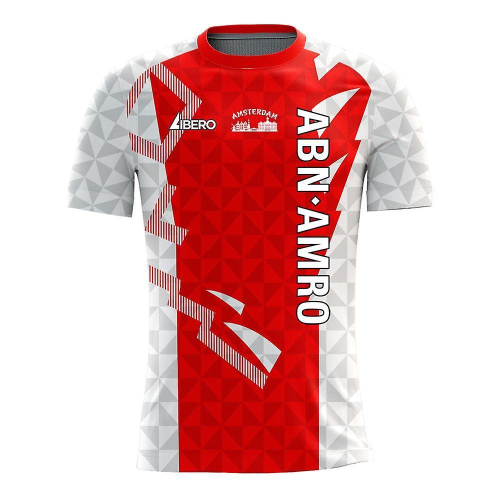 Libero Sportswear Amsterdam 2024-2025 Home Concept Kit (Libero) - Little Boys Red XSB 3/4yrs (98-104cm)