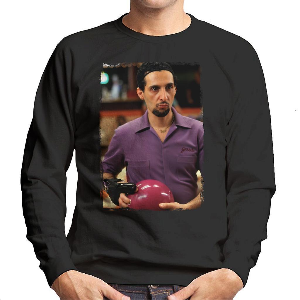 The Big Lebowski Jesus Bowling Men's Sweatshirt Black X-Large