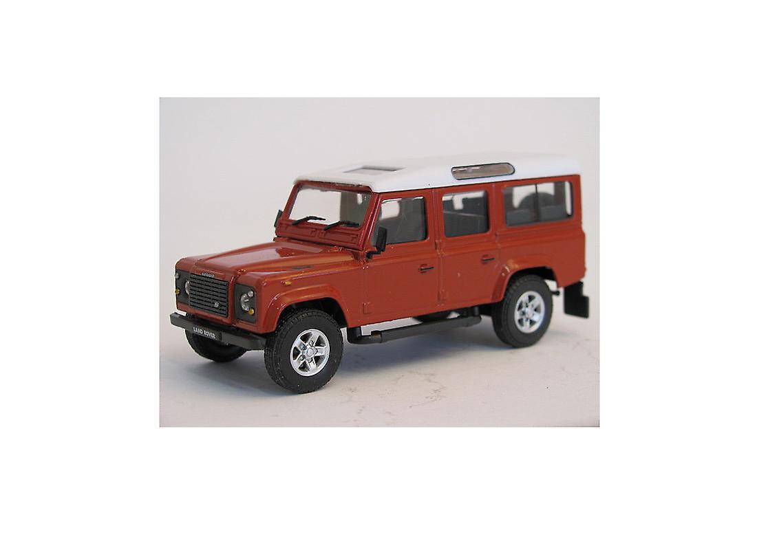 Cararama Land Rover Defender 110 Diecast Model 1:43 scale Red 11cm / 4.3in long