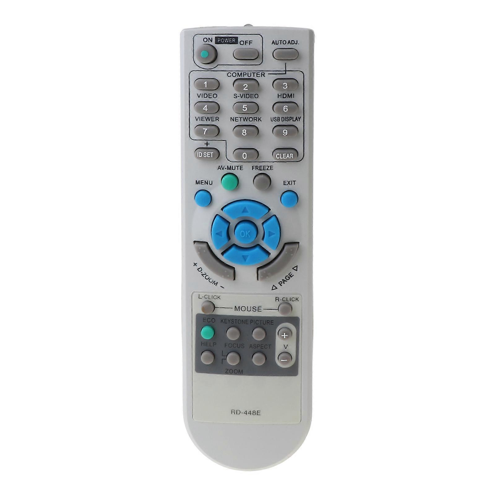 Unbrand Remote Control RD-448E For NEC Projector M260W M300X ME300X