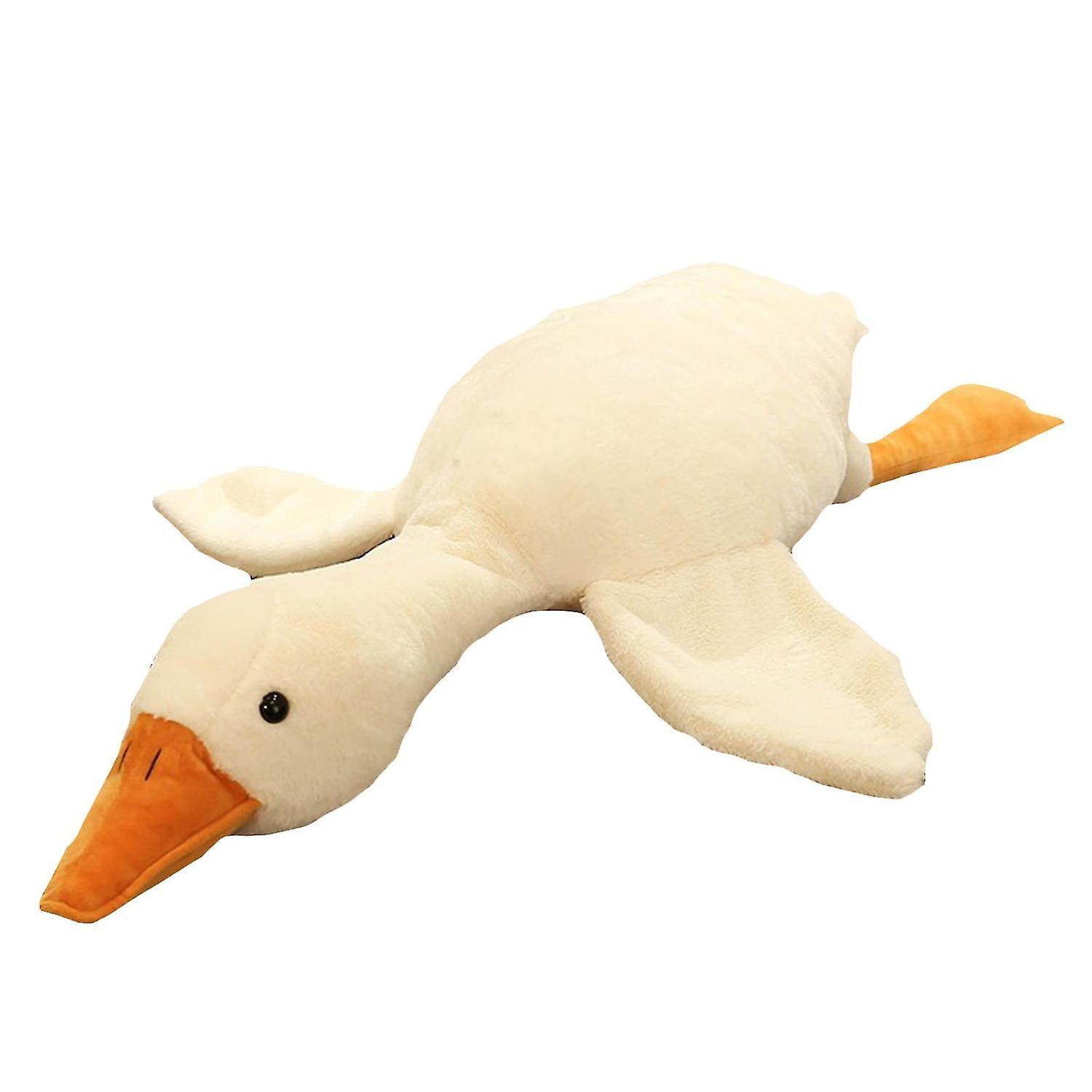 POTATO Promotion-weighted Goose Stuffed Animal White Swan Throw Plush Pillow Super Soft Sleeping Pillow 50CM