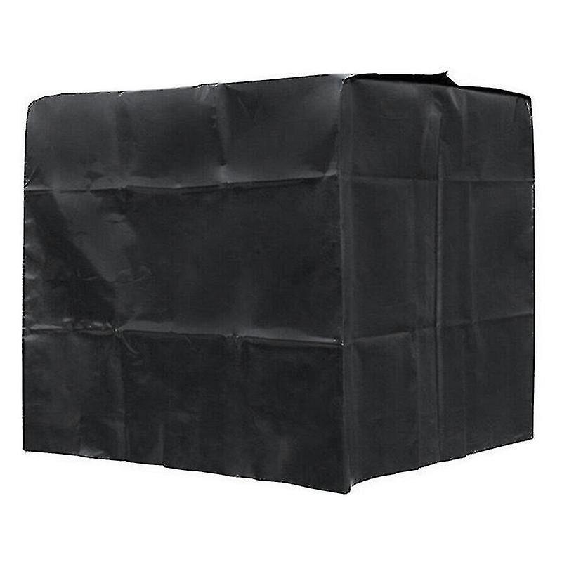 Tianzun Water Tank Protective Cover 1000 Liters Ibc Container Waterproof And Dustproof Cover Sunscreen Oxford Cloth 210d Black