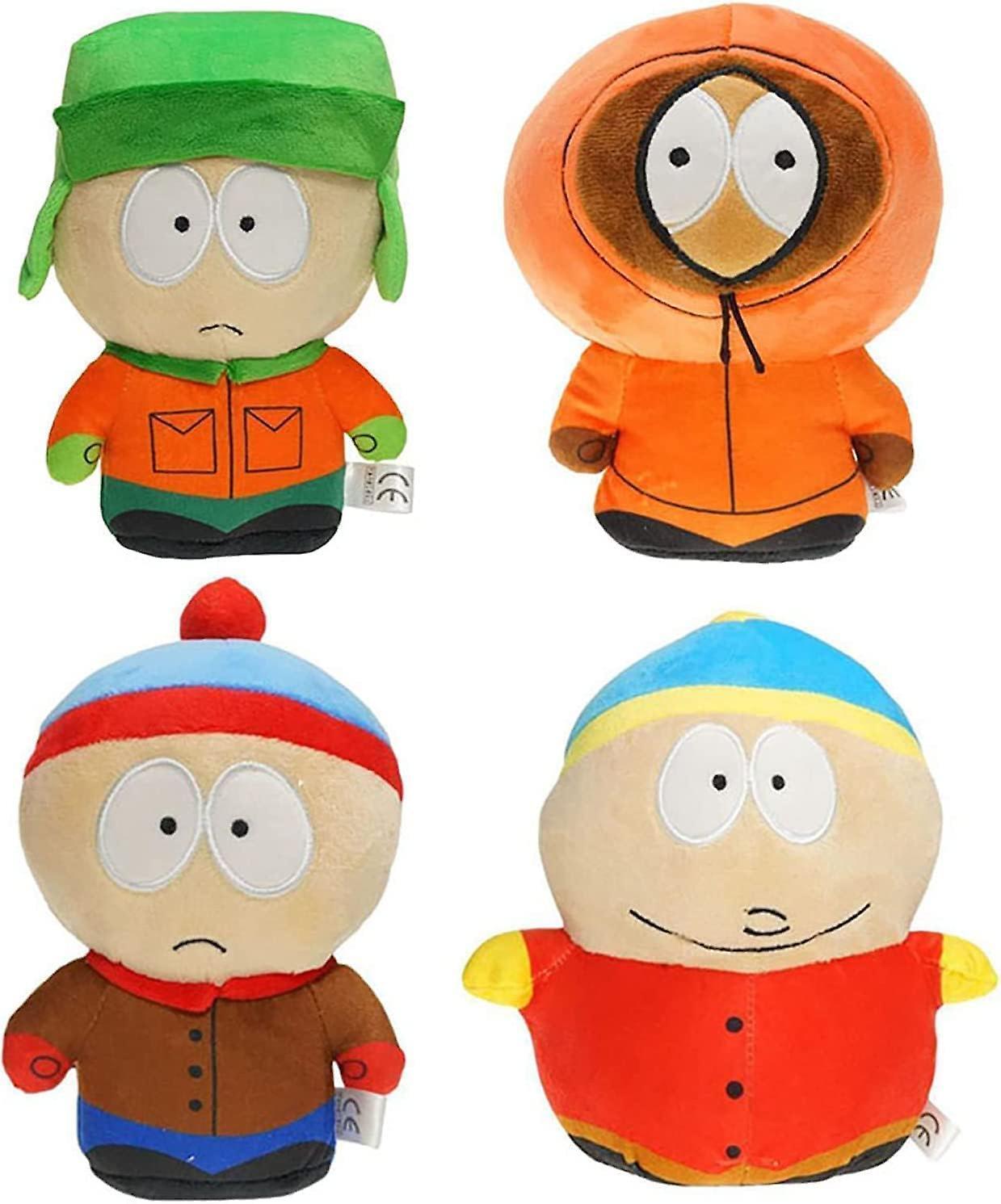 Ubiuo South North Park Plush, 8 Inch Kyle, Cartman, Kenny And Butter Dolls, Soft And Adorable, Soft Cotton Stuffed Plush Doll Toy For Anime Cartoon...