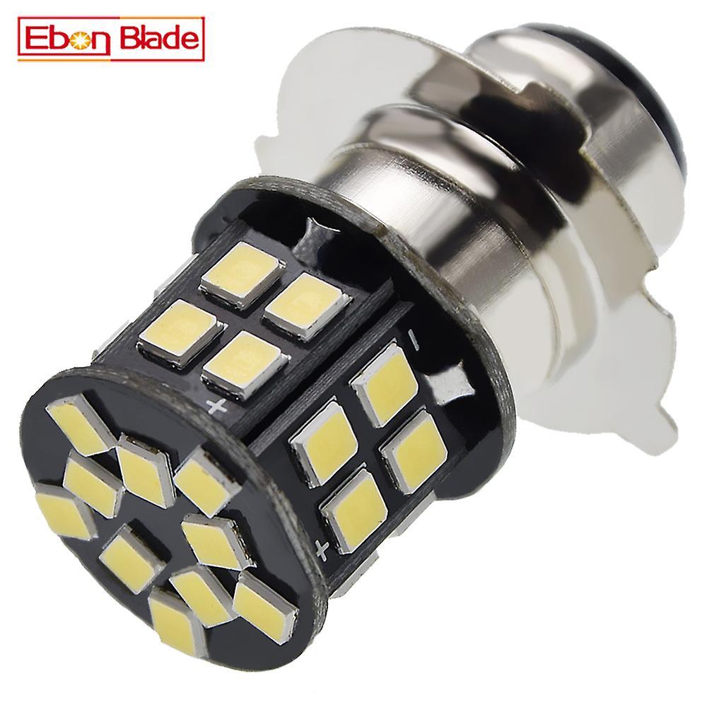 Lighting 1pcs P15d-25-3 6v 12v 24v Led Motorcycle Headlight Bulb High Low Beam Motorbike Moped Scooter Front Head Light Lamp White 6000k 6V DC