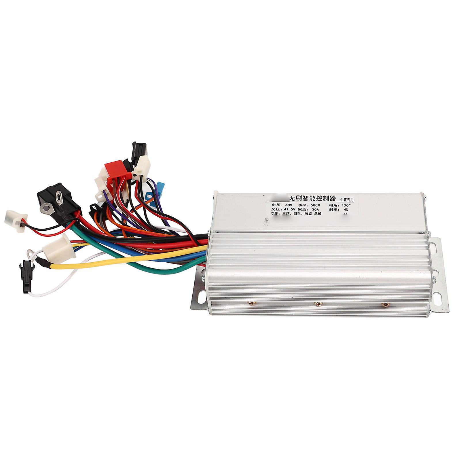 48V 500W Electric Bike Scooter Brushless Motor Controller - Aluminum Alloy Conversion Controller