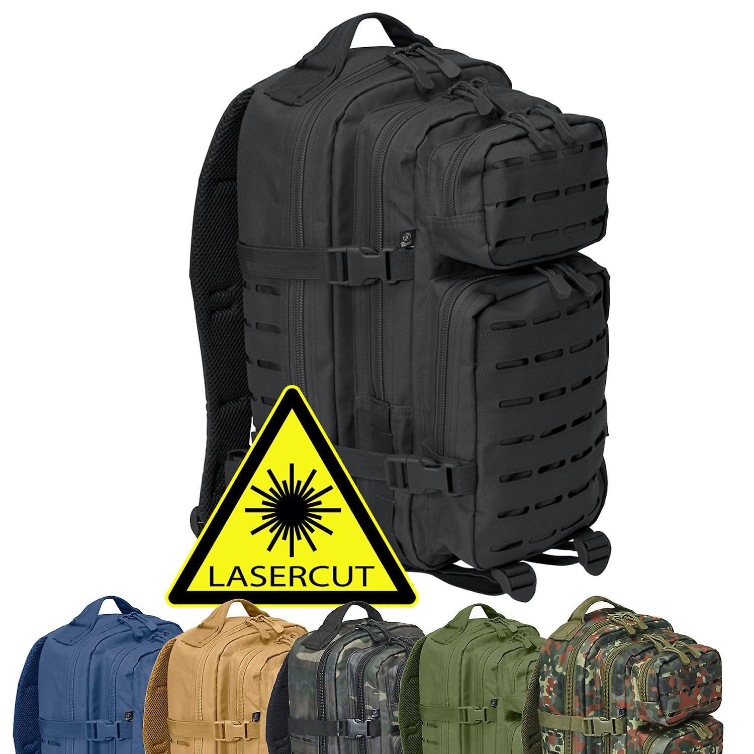 Brandit - US Cooper Lasercut MOLLE Backpack Medium Dark Camo