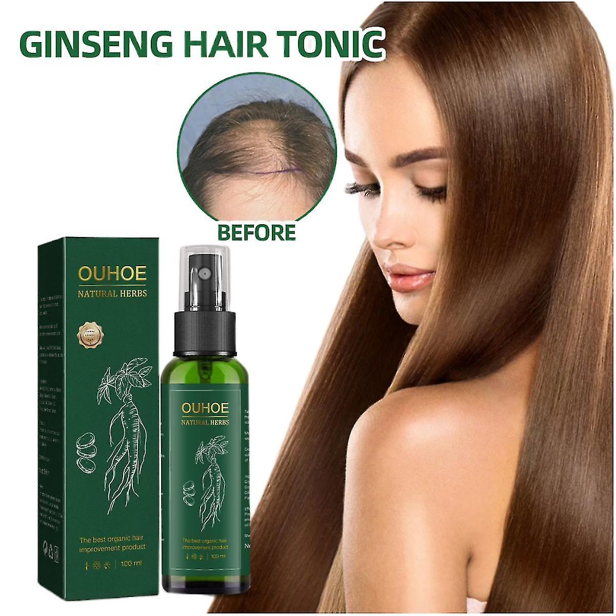 OUHOE Red Ginseng Hair Regeneration Spray , Hyungang Korea Ginseng Hair Regrow 100ml 1pc