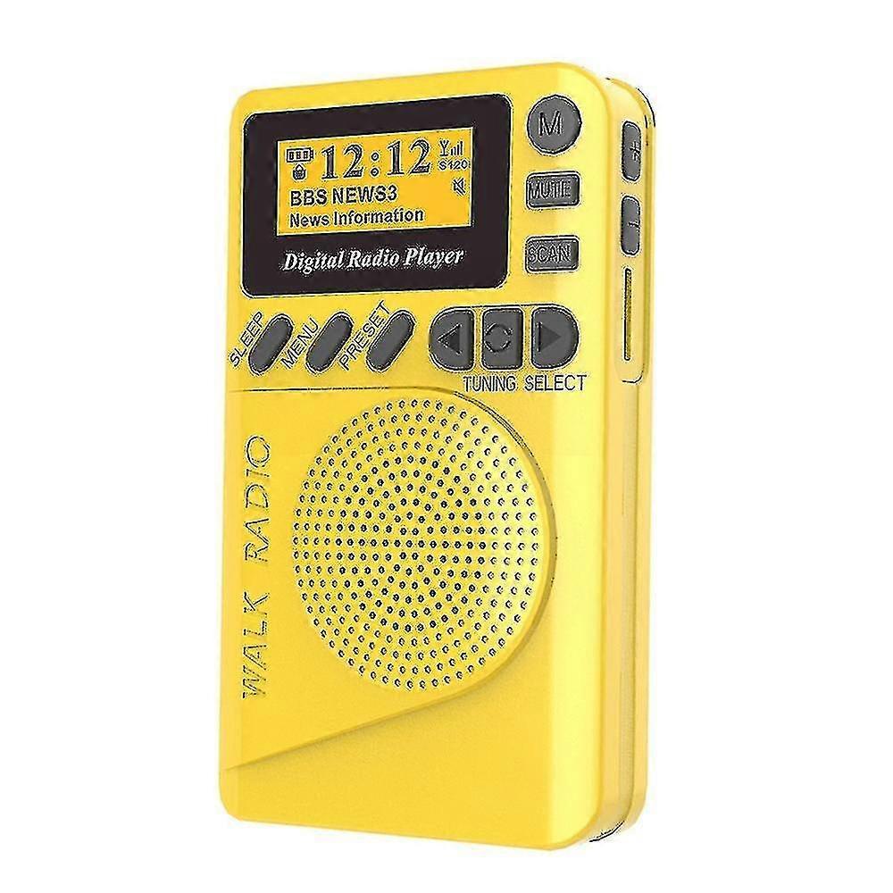 Generic Pocket Dab Digital Radio Mini Dab+ Digital Radio With Mp3 Player Fm Radio Lcd Display