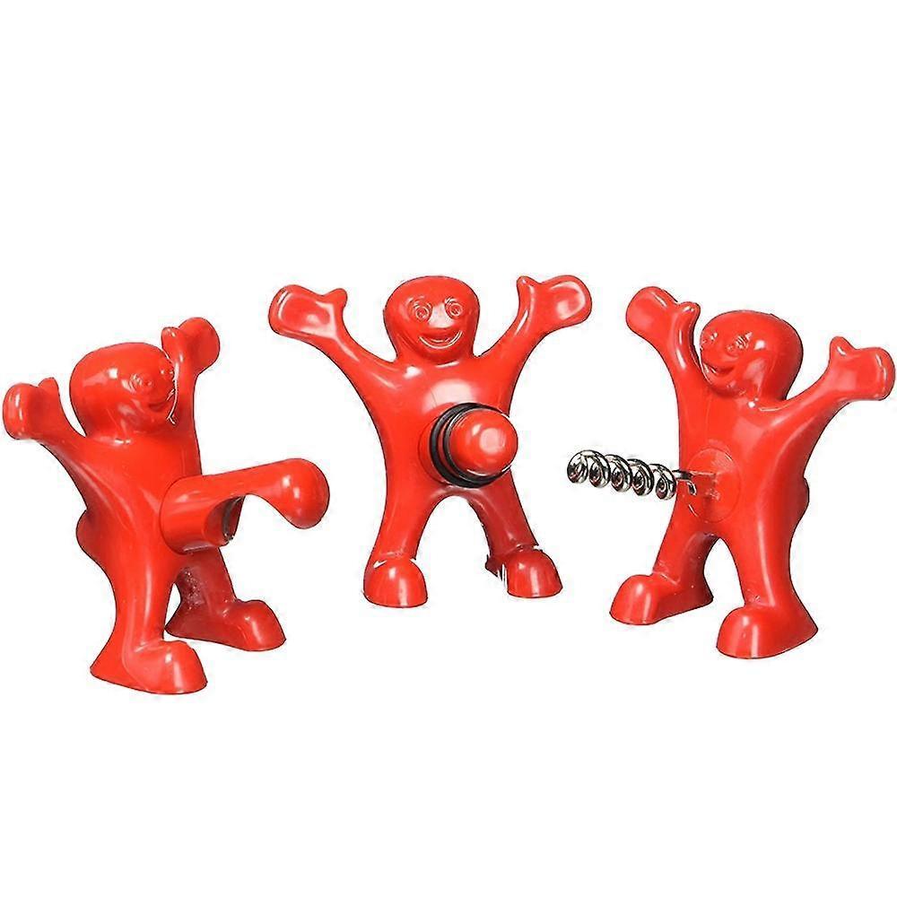 Wuhing-SJ-Bottle Stopper, Corkscrew And Bottle Opener Set Of 3 For Bartenders And Gifts