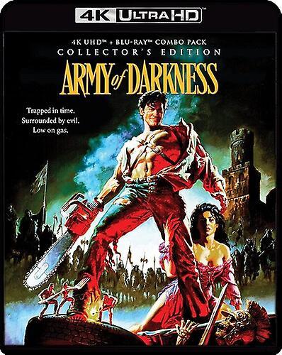 Scream Factory Army of Darkness (Collector's Edition)  [ULTRA HD BLU-RAY REGION: A USA] 4K Mastering, Boxed Set, Collector's Ed USA import