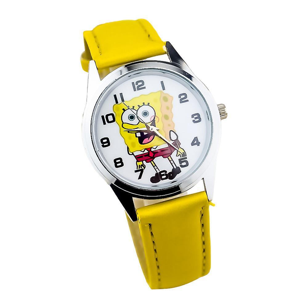 Waytogo Spongebob Cartoon Kids Wrist Watch Quartz Watch Bracelet Children New Year Gift B