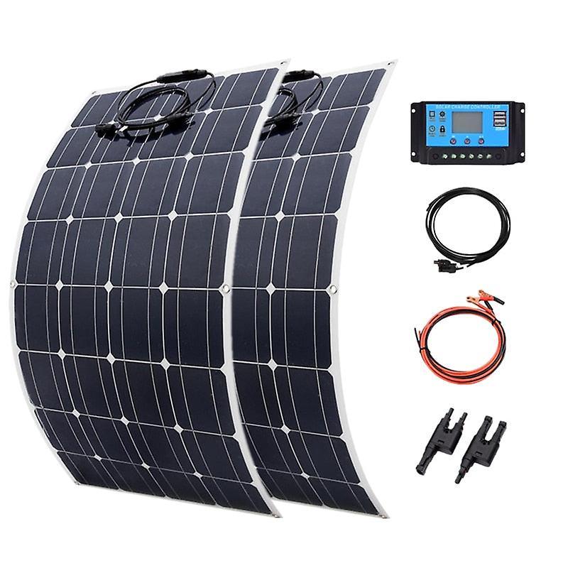 Slowmoose Mono Flexible Solar Panel Controller 200W solar system