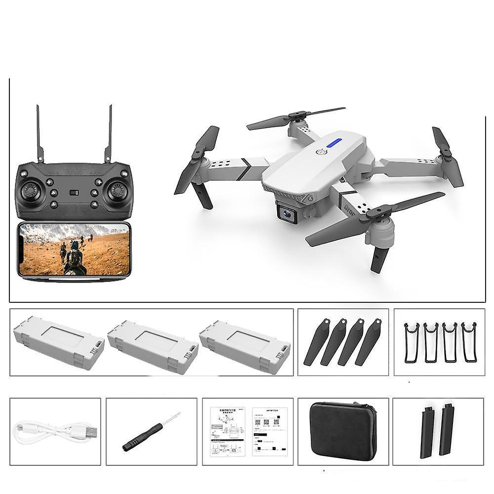 Slowmoose E88 Pro Rc Drone - 4k 1080p Hd Camera 4K pro 3B-200002984