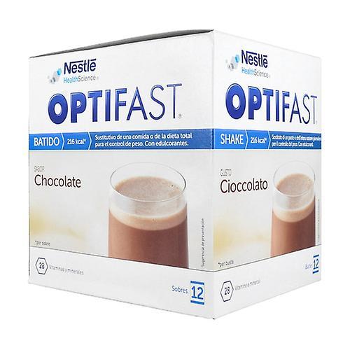 Optifast Chocolate Shake 12 packets (Chocolate)