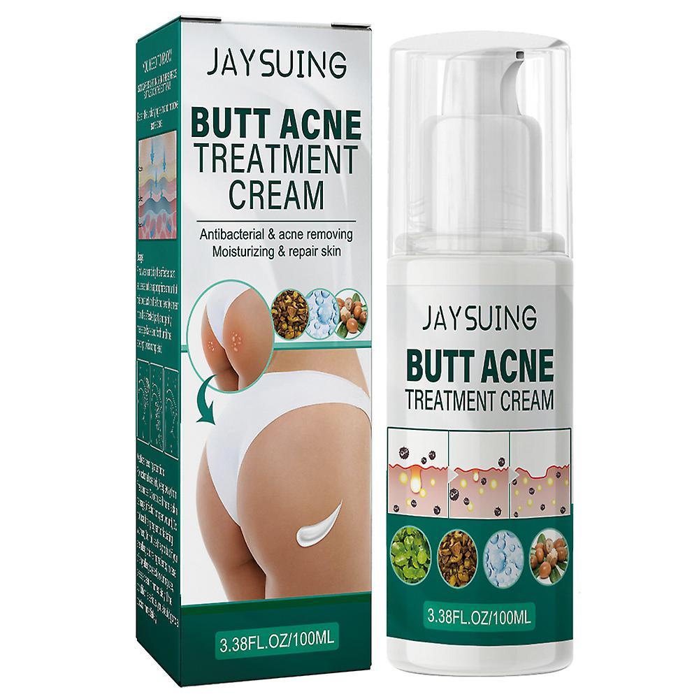 Shakub Butt Acne Cream Helps Clearing Acne And Pimples For The Buttocks And Thigh Area Restore Smooth Skin 100ml