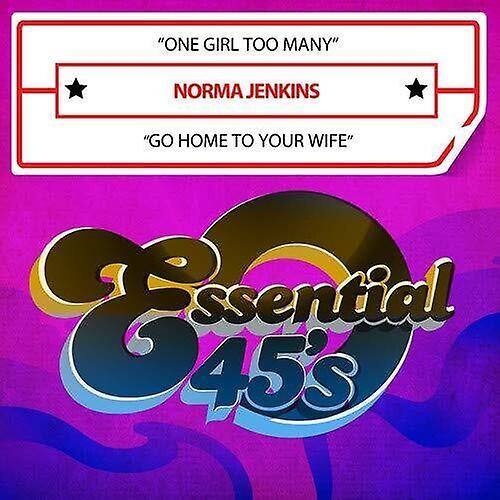 Essential Media Mod Norma Jenkins - One Girl Too Many / Go Home To Your Wife (Digital 45)  [COMPACT DISCS] USA import