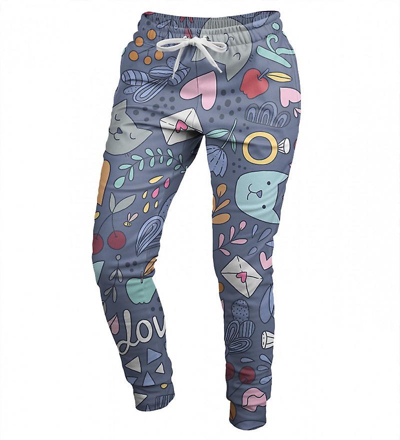 Mr Gugu & Miss Go Mr. Gugu Miss Go Romantic cats sweatpants M