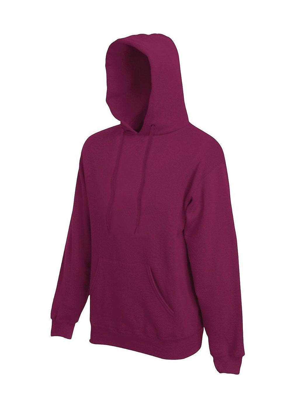 Men's Fruit Of The Loom Premium 70/30 Hooded Sweatshirt 62152 Burgundy M