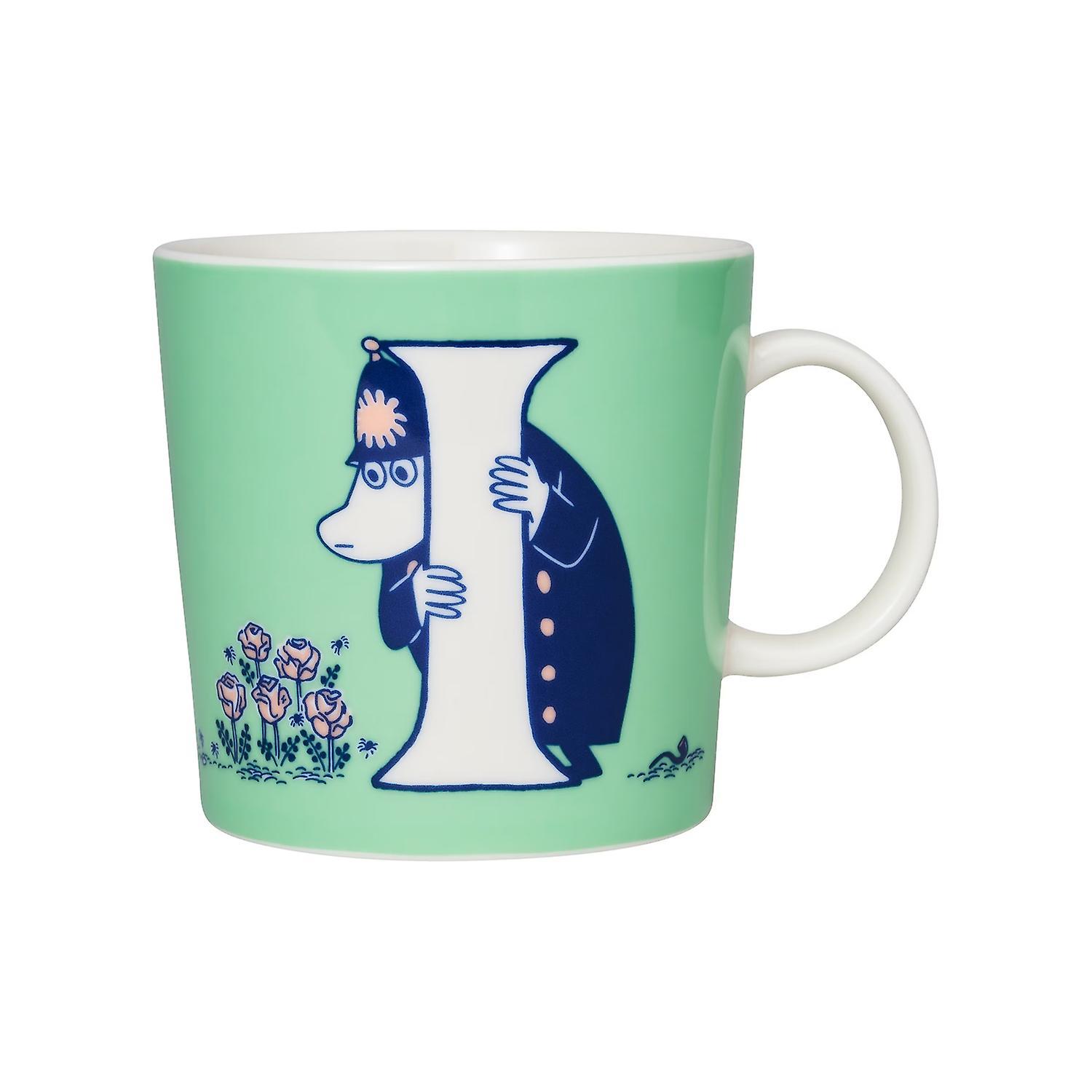 Arabia - Moomin / Moomin - ABC - Large Mug - I - 40 CL Green design Tove Jansson