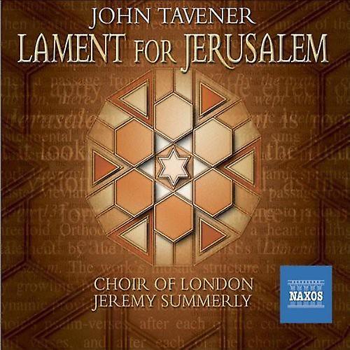 Naxos Jeremy Summerly - Lament For Jerusalem [COMPACT DISCS] USA Import