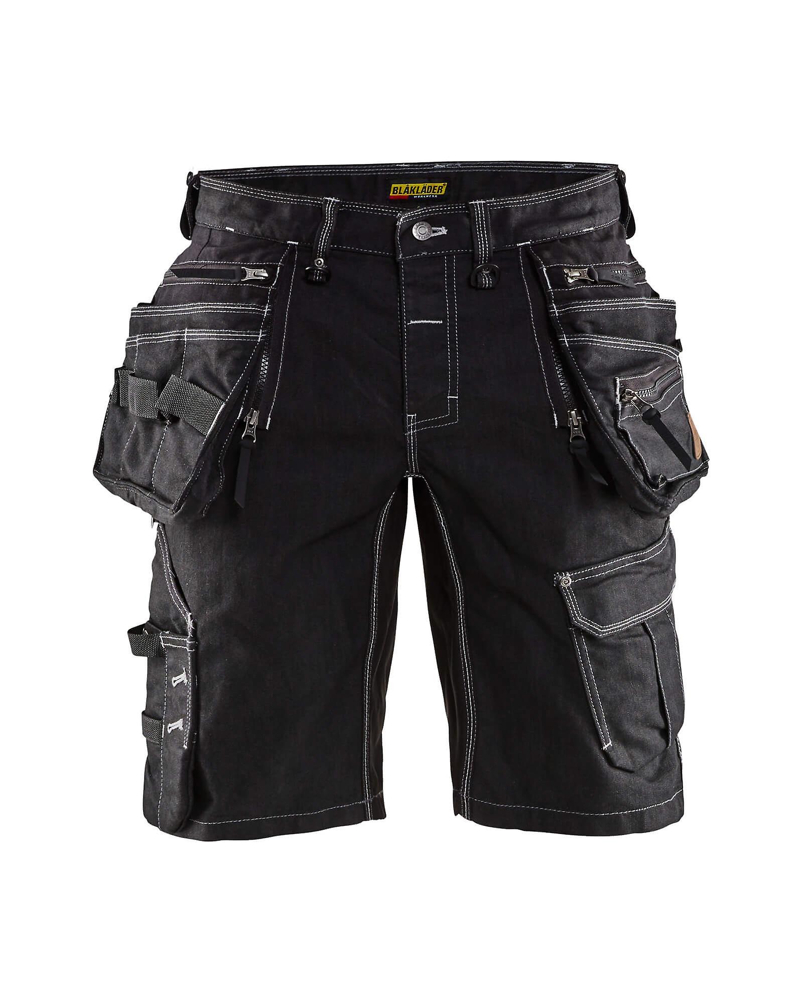 Blaklader x1900 craftsman shorts stretch 1992 - mens (19921141) Black