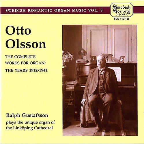 Swedish Society Ralph Gustafsson - Swedish Romantic Organ Music 8  [COMPACT DISCS] USA import