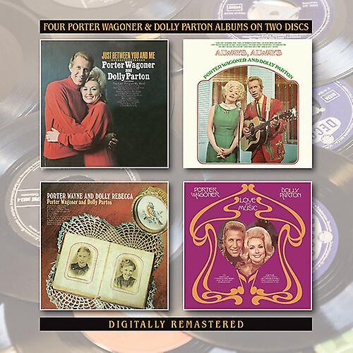 Bgo - Beat Goes On Wagoner,Porter / Parton,Dolly - Just Between You & Me / Always Always / Porter Wayne & Dolly Rebecca / Love & Music [COMPACT DI..