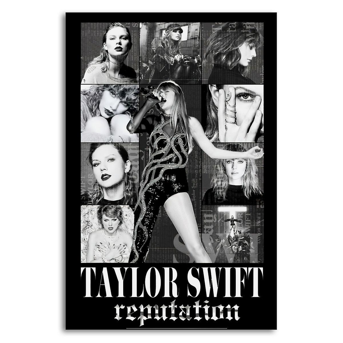 Gamurry Taylor Swift Reputation Poster Home Decor Taylor Music Posters Pop Female Singer Album  Picture Wall Art Gifts Bedroom Living Room Unframed...