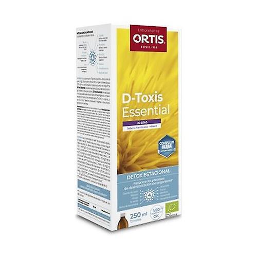 Ortis D-toxis essential bio 250 ml (Raspberry)