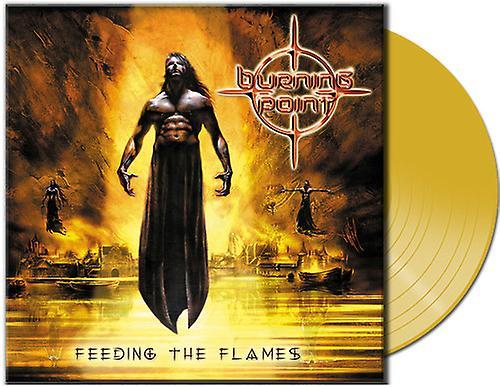 Afm Records Burning Point - Feeding The Flames  [VINYL LP] Gatefold LP Jacket, Ltd Ed, Yellow USA import