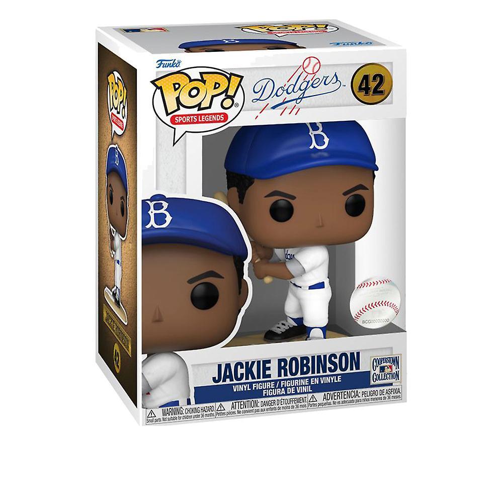 MLB: Legends Jackie Robinson Highly Collectable Premium Pop! Vinyl Figure 3.75"