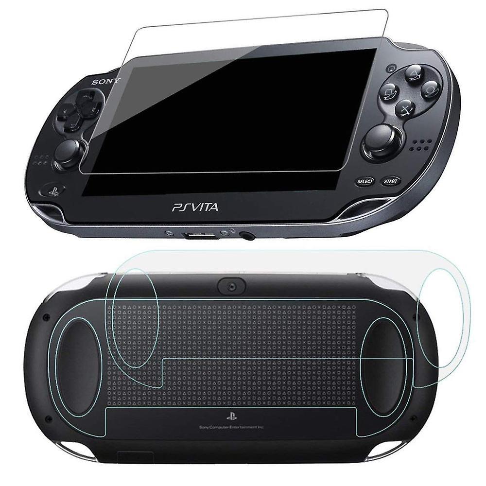 Slowmoose Tempered Glass Clear Full Hd And Screen Protector Cover For Psvita Ps Vita Psv