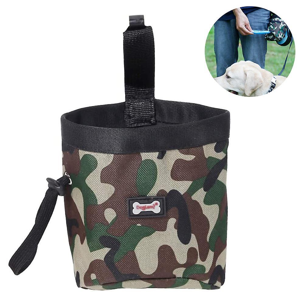 Sakee Dog Treat Pouch Training Bag With Clip, Snack Reward Waist Pocket