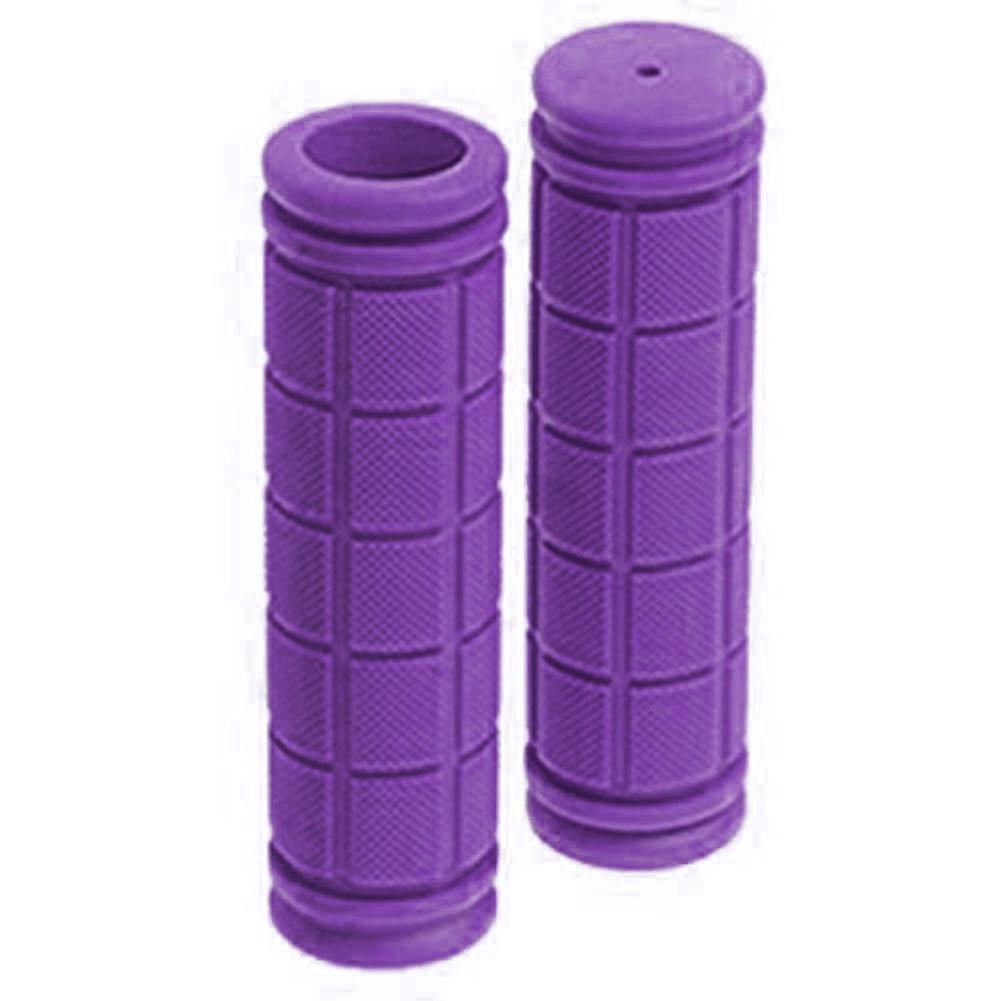 Bigougem Soft Durable Non-slip Rubber MTB BMX Mountain Bike Bicycle Handlebar Grips Purple