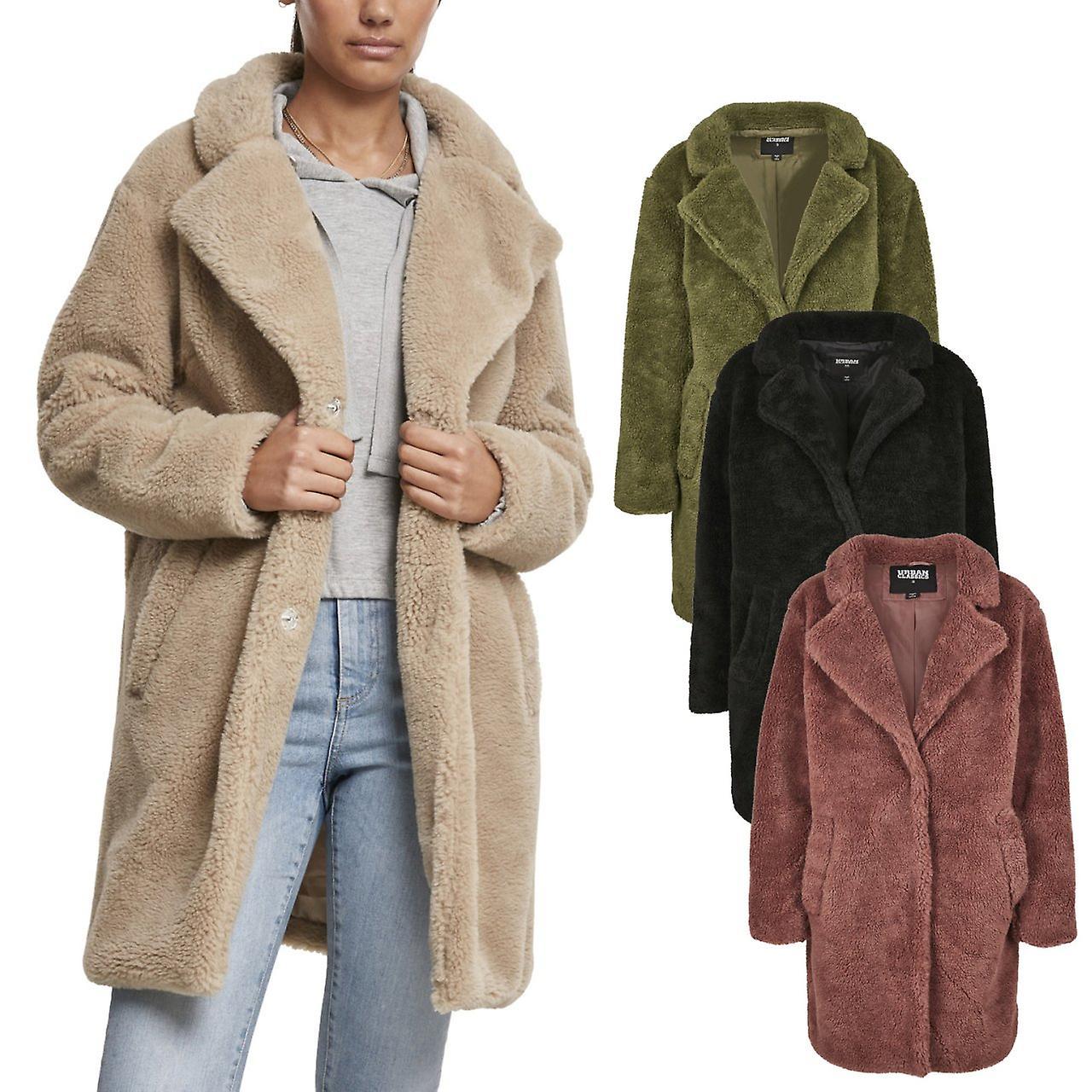 Urban Classics - Oversized Sherpa Sand - Jacket