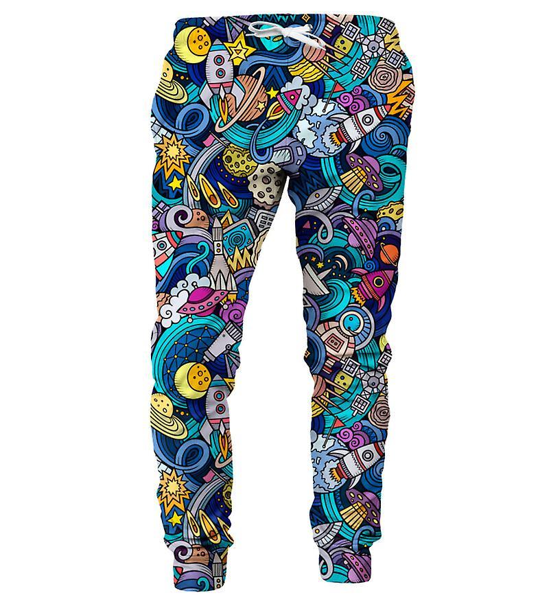 Mr Gugu & Miss Go Mr. Gugu Miss Go Space doodle  sweatpants clear 2XL