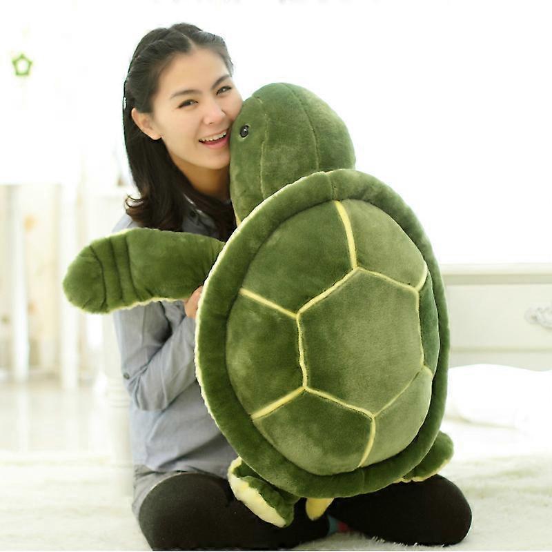 Stuffed Animals 35/45/55cm Lovely Tortoise Plush Toys Cartoon Sea Turtle Pillow Stuffed Soft Animal Dolls Cushion for Children Baby  Gifts 35cm