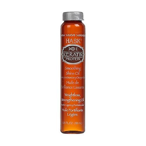 Hask Keratin Protein Smoothing Shine Oil Vial 18 ml of oil