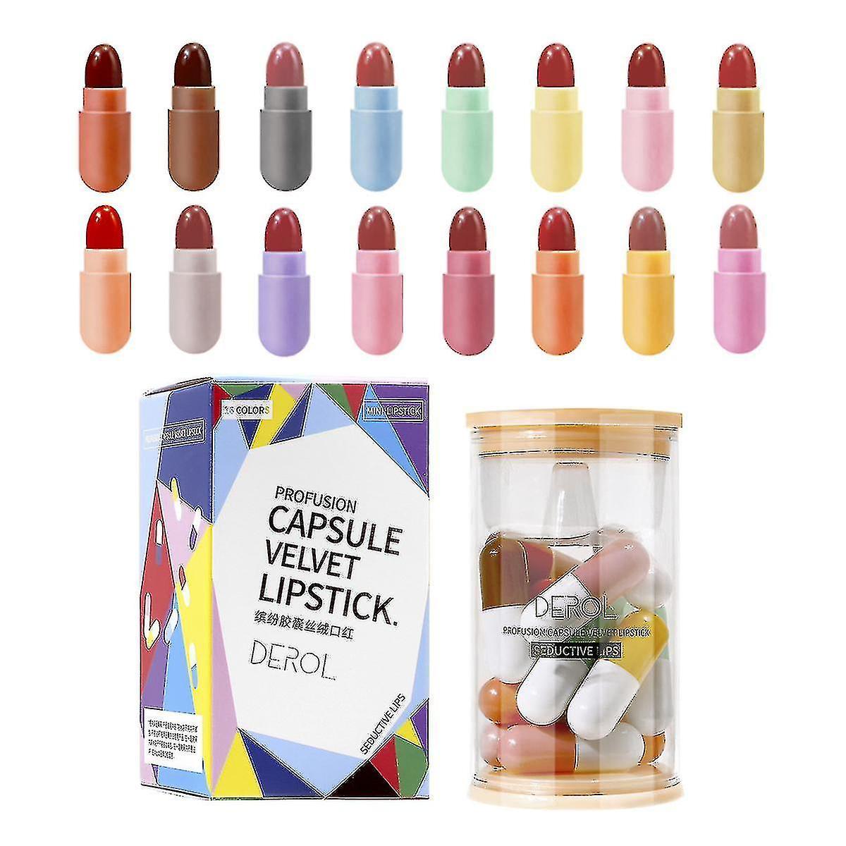 Linaja 16 Colors Mini Capsule Lipstick