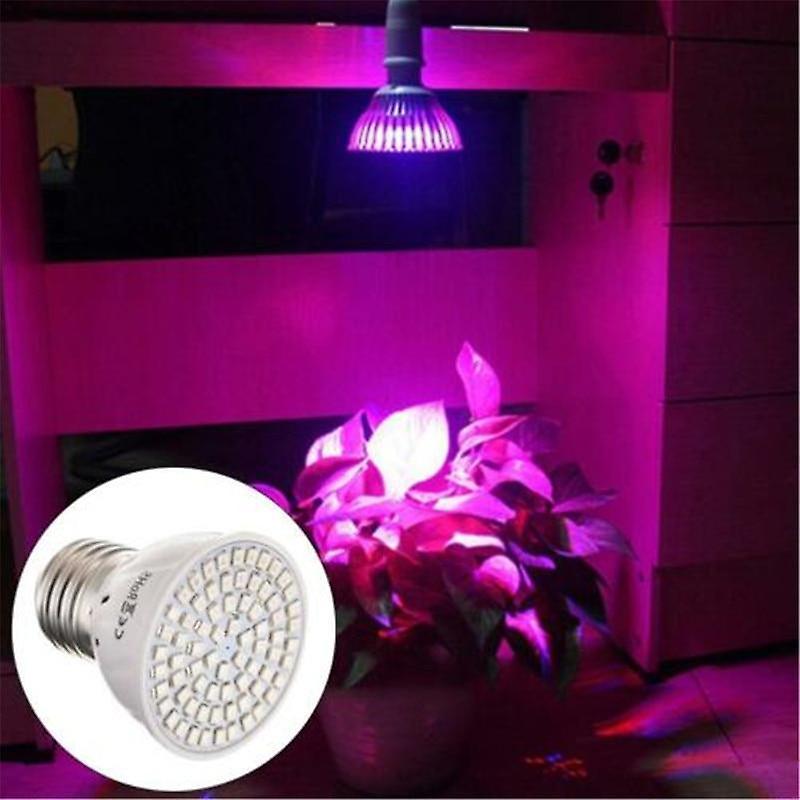 Slowmoose Led Plant Growth Phyto Lamp - Full Spectrum Lights Bulb For Seeds Flower MR16