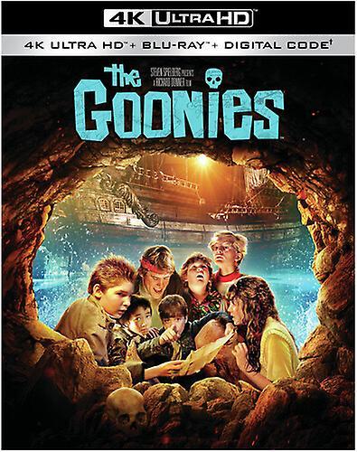 Warner Home Video The Goonies  [ULTRA HD BLU-RAY REGION: A USA] Black, With Blu-Ray, 4K Mastering, 2 Pack USA import