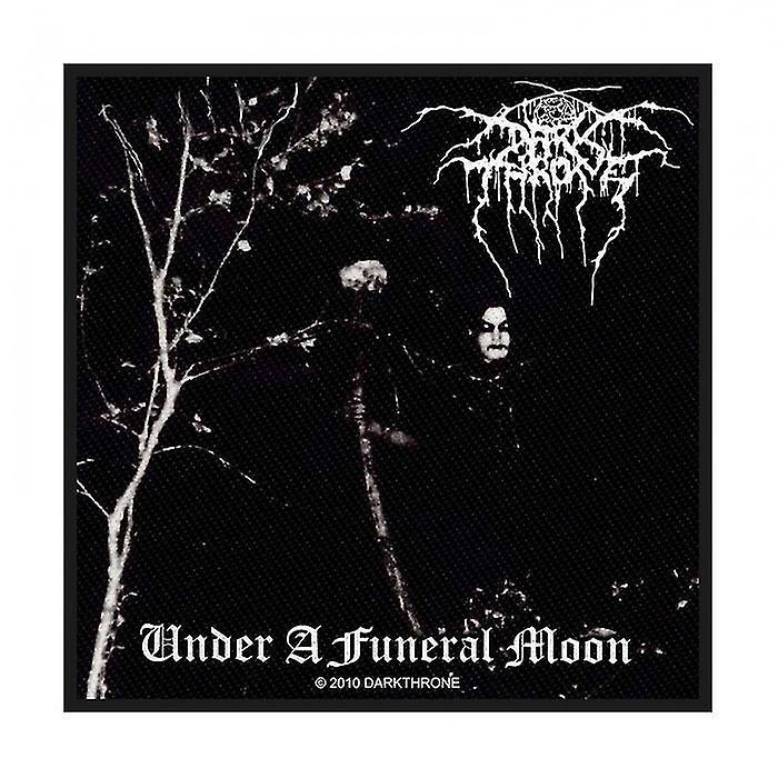 Darkthrone Under A Funeral Moon Woven Patch Black One Size